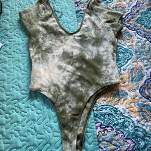 Green bodysuit